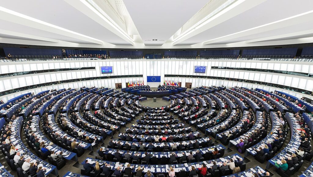 Hémicycle parlement européen 